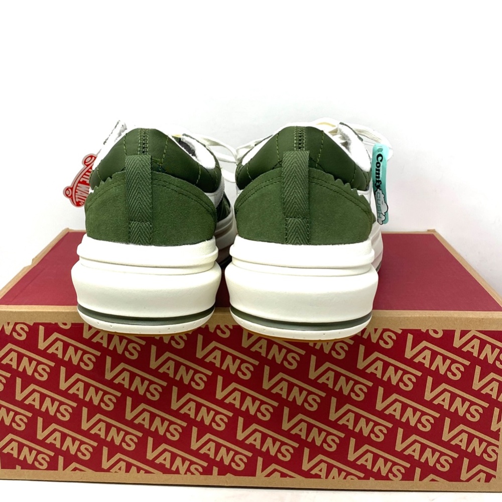 VANS Old Skool Overt Plus CC Sneakers Women’s Size Suede Green Shoes VN0A4BVLE02 - Picture 7 of 11